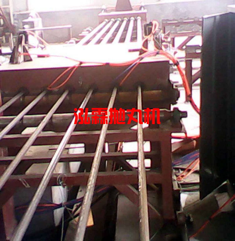 鋼管內(nèi)壁拋丸機(jī)，噴砂除銹設(shè)備