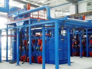 Q38連續(xù)式懸鏈拋丸清理機